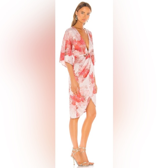 NWT - Michael Costello X Revolve Fatima Midi Dress - Size S - Picture 2 of 3